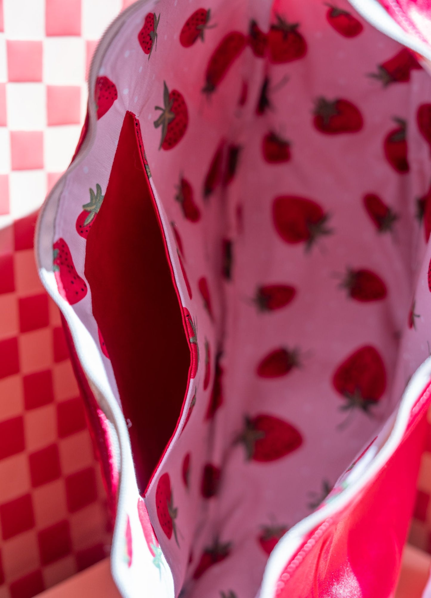 Strawberry Cross Body PurseWebster Wax Company