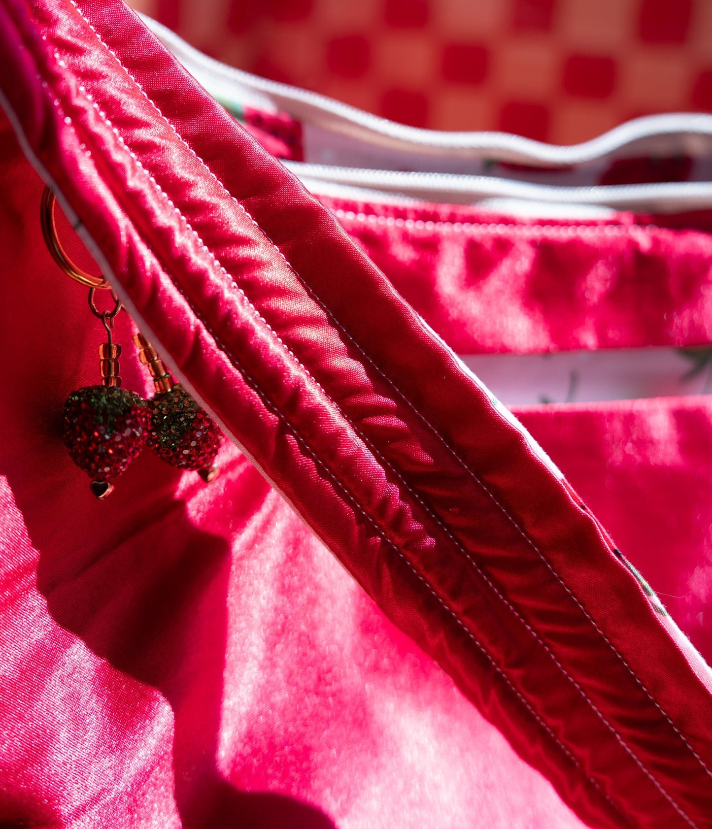 Strawberry Cross Body PurseWebster Wax Company