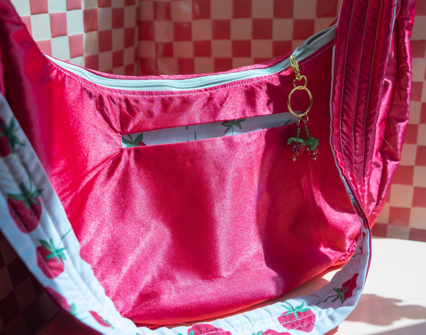 Strawberry Cross Body PurseWebster Wax Company