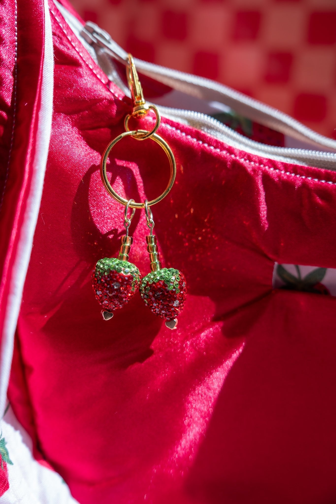 Strawberry Cross Body PurseWebster Wax Company