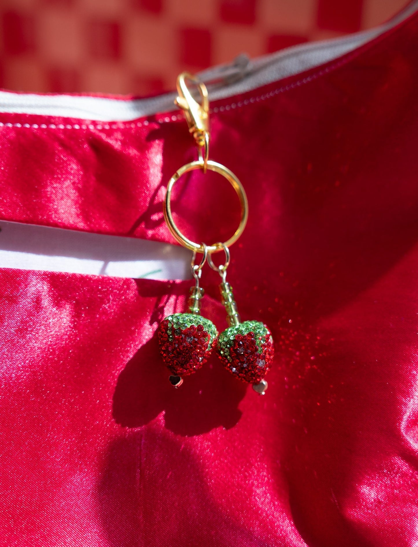 Strawberry Cross Body PurseWebster Wax Company