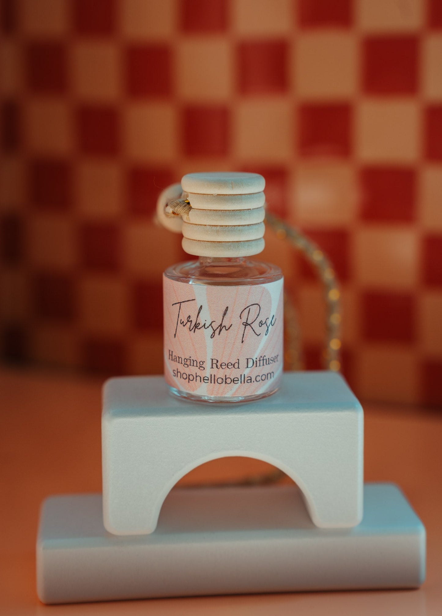 Turkish Rose Hanging Car DiffuserWebster Wax Company