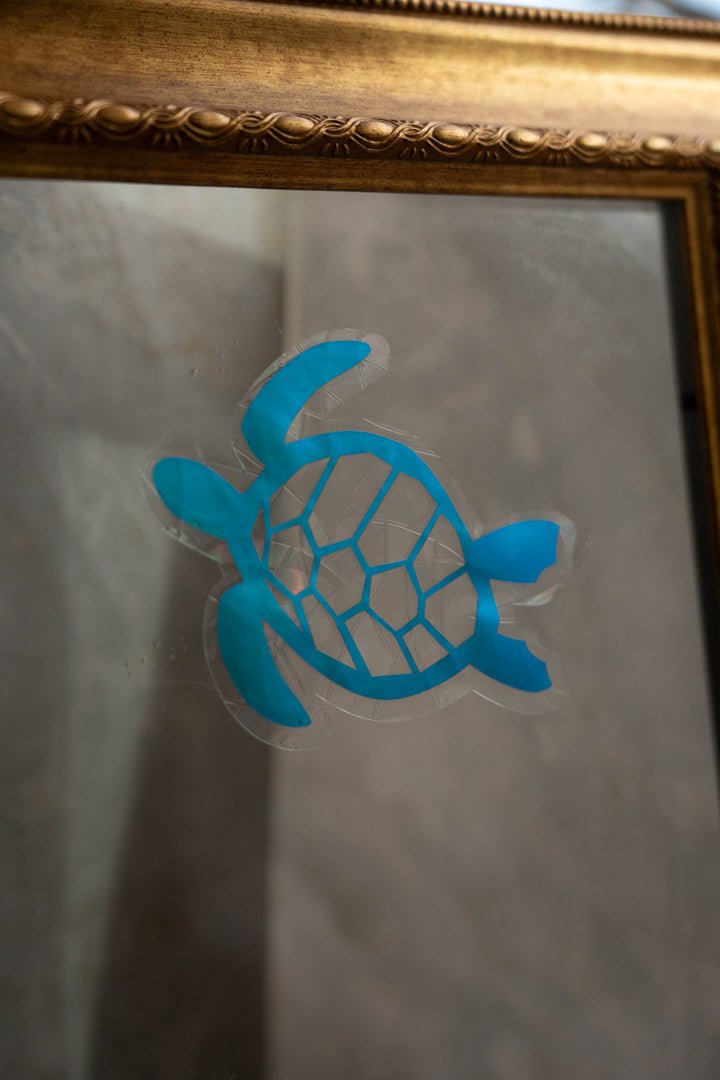 Turtle Suncatcher Window ClingWebster Wax Company