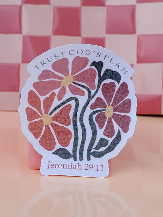 Trust God's Plan Sticker