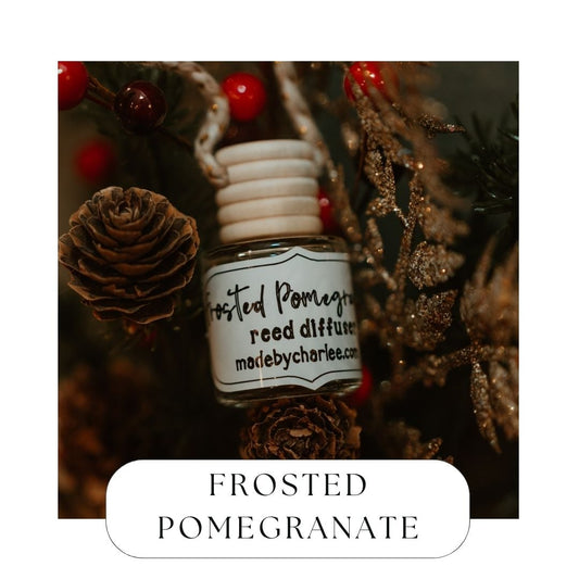 Frosted Pomegranate Hanging Reed Diffuser