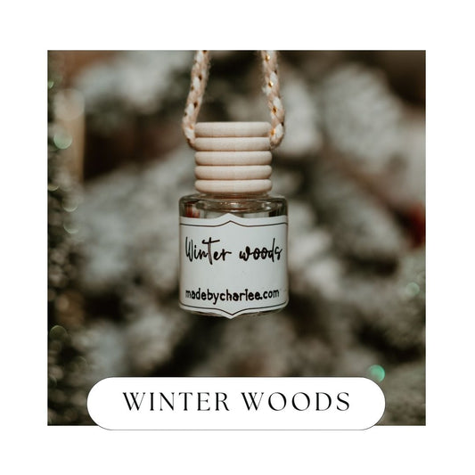 Winter Wood Hanging Reed Diffusers