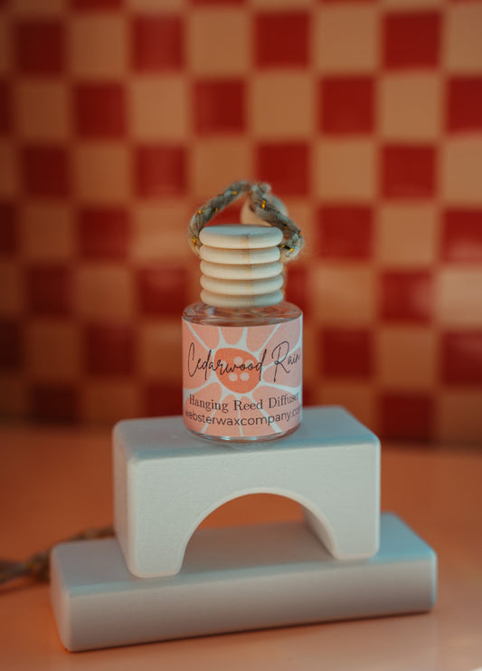 Cedarwood Rain Hanging Car DiffuserWebster Wax Company