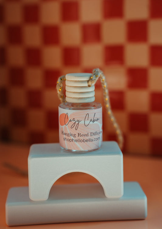 Cozy Cabin Hanging Car DiffuserWebster Wax Company