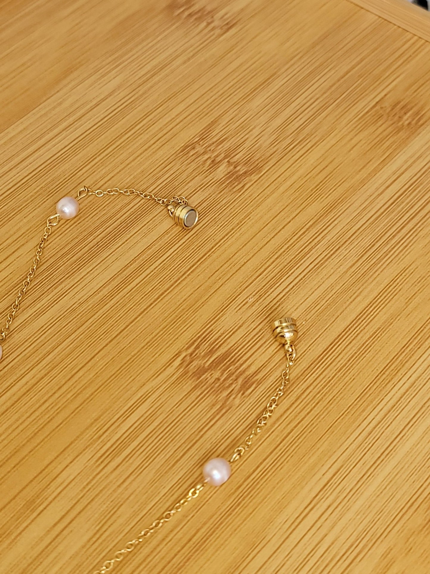Dainty Gold & Pearl Layering Necklace (backordered 1 week)Webster Wax Company