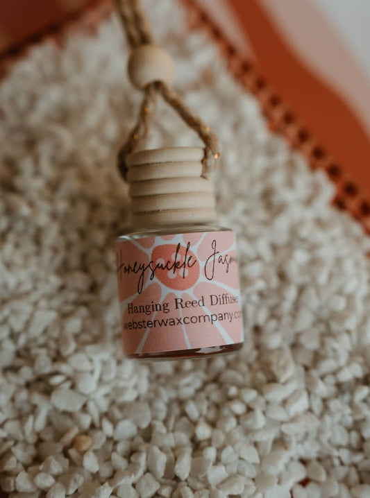 Honeysuckle Jasmine Hanging Reed DiffuserWebster Wax Company