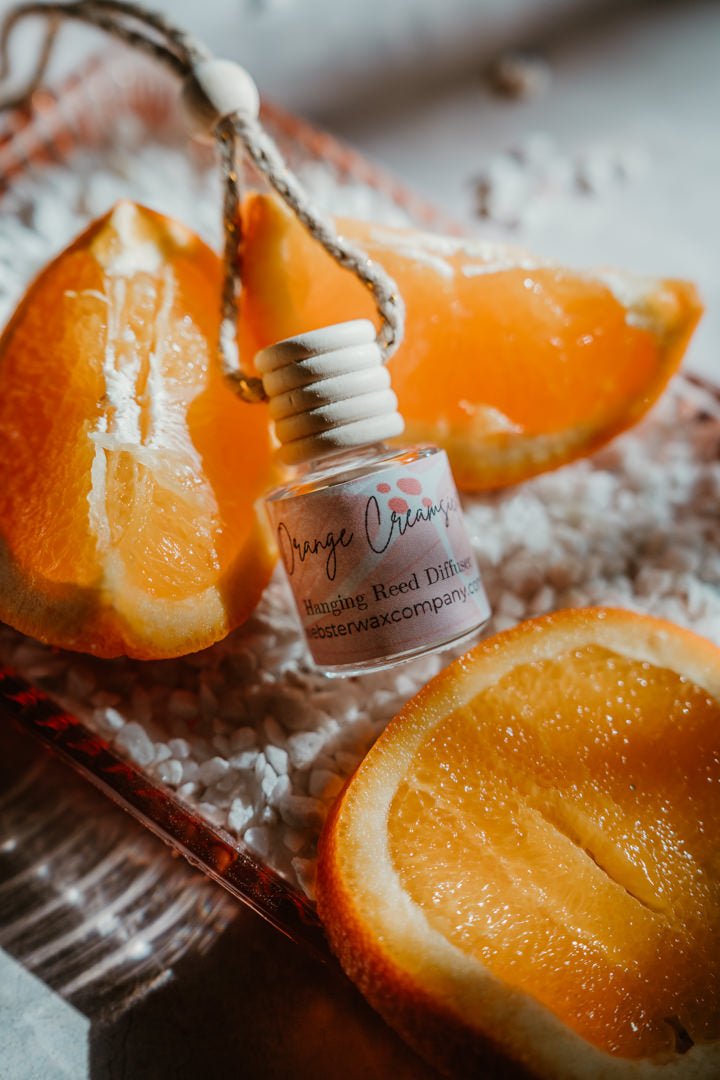 Orange Creamsicle Hanging Reed DiffuserWebster Wax Company