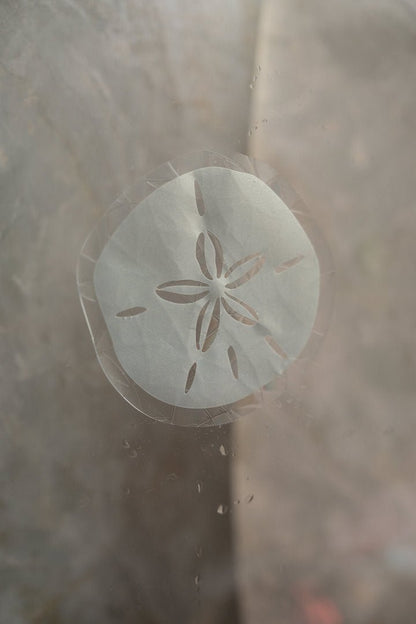 Sand Dollar Suncatcher Window Cling Design 1Webster Wax Company