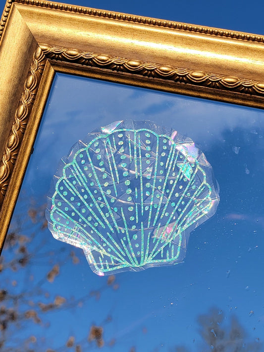 Shell Suncatcher Window ClingWebster Wax Company