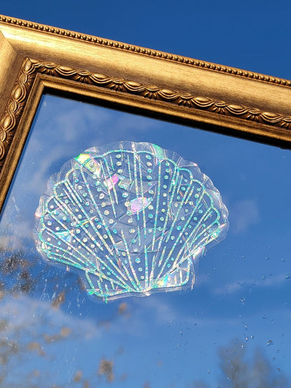 Shell Suncatcher Window ClingWebster Wax Company