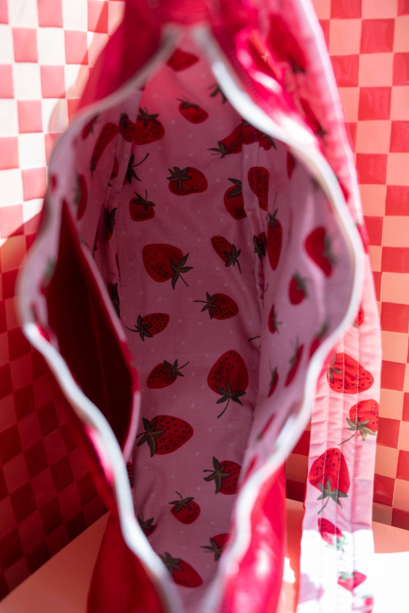 Strawberry Cross Body PurseWebster Wax Company