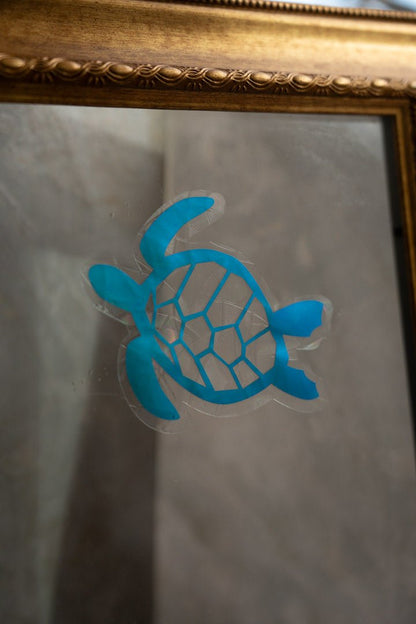 Turtle Suncatcher Window ClingWebster Wax Company